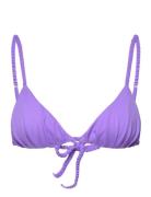 The Hebe Top Swimwear Bikinis Bikini Tops Triangle Bikinitops Purple A...