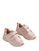 Sneaker Double Velcro T Y Print Lave Sneakers Pink Wheat