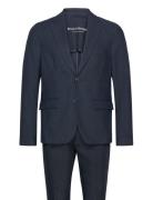 Bs Pollino Classic Fit Suit Set Dress Navy Bruun & Stengade
