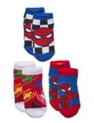 Pack 3 Low Socks Sokker Strømper Multi/patterned Spider-man