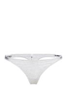 High Leg Thong Stringtruse Undertøy Grey Tommy Hilfiger