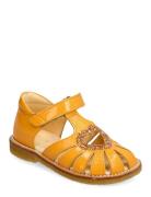 Sandals - Flat - Closed Toe - Shoes Summer Shoes Sandals Orange ANGULU...