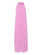 Crbellah Dress - Kim Fit Maxikjole Festkjole Pink Cream