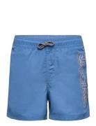 Jpstfiji Jjswim Double Logo Ly Sn Mni Badeshorts Blue Jack & J S