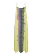 Macaw Camisole Dress - Lilo Maxikjole Festkjole Green Rabens Sal R