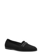 Women Slip-On Mokasiner Lave Sko Black Tamaris