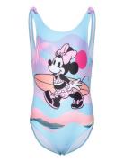 Swimsuit Badedrakt Badetøy Blue Minnie Mouse