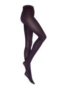 Tights Playful Rib Lingerie Pantyhose & Leggings Purple Lindex