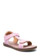 Bisgaard Alma O Shoes Summer Shoes Sandals Pink Bisgaard
