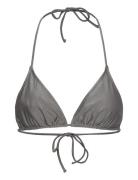 Metallic Bikini Top Swimwear Bikinis Bikini Tops Triangle Bikinitops G...