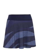 Gradient Wave Flounce Skort Kort Skjørt Navy Callaway