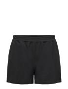 Onlnova Life Lux Shorts Solid Bottoms Shorts Casual Shorts Black ONLY