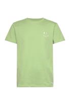 Patrick Organic Tee Tops T-shirts Short-sleeved Green Clean Cut Copenh...
