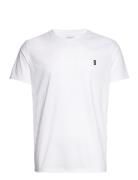 Ace T-Shirt Stripe Sport T-shirts Short-sleeved White Björn Borg
