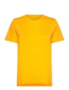Borg T-Shirt Sport T-shirts & Tops Short-sleeved Yellow Björn Borg