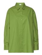 Isolgz Oz Shirt Tops Shirts Long-sleeved Green Gestuz