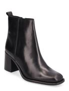 Biagrace Boot Crust Shoes Boots Ankle Boots Ankle Boots With Heel Blac...