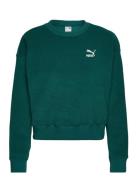 Classics Fleece Crew Sport Sweat-shirts & Hoodies Sweat-shirts Green P...
