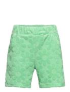 Shorts Terry Flowers Bottoms Shorts Green Lindex
