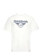 Bb Brand Graphic Tee Sport T-shirts Short-sleeved White Reebok Classic...