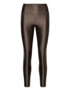 Lux Hr Tight - Holid Sport Running-training Tights Brown Reebok Perfor...