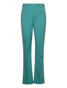 Caisagz Hw Pants Bottoms Trousers Suitpants Green Gestuz