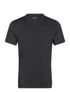Borg Tech T-Shirt Sport T-shirts Short-sleeved Black Björn Borg
