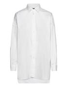 80/2 Mw Ctn Pw-Lsl-Bfs Tops Shirts Long-sleeved White Polo Ralph Laure...