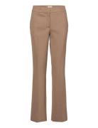 Clara 510 Light Brown Pin Bottoms Trousers Suitpants Brown FIVEUNITS