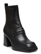 Women Boots Shoes Boots Ankle Boots Ankle Boots With Heel Black NEWD.T...