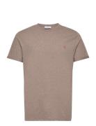 Nørregaard T-Shirt - Seasonal Tops T-shirts Short-sleeved Beige Les De...