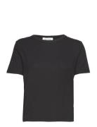 T-Shirt Tops T-shirts & Tops Short-sleeved Black Sofie Schnoor
