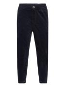 Nmmben Tapered Cord Pant 9550-Yt P Bottoms Trousers Navy Name It