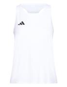 Adizero E Tank Sport T-shirts & Tops Sleeveless White Adidas Performan...