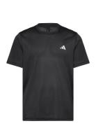 M Adizero St T Tops T-shirts Short-sleeved Black Adidas Performance