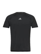 Adidas Gym+ Training T-Shirt Sport T-shirts Short-sleeved Black Adidas...