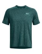 Ua Tech Textured Ss Tops T-shirts Short-sleeved Green Under Armour