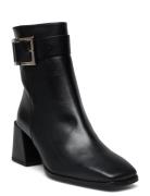 Sonia Shoes Boots Ankle Boots Ankle Boots With Heel Black Wonders
