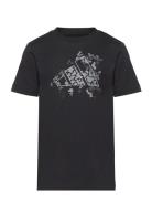Uni Train Tee Sport T-shirts Short-sleeved Black Adidas Performance