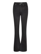 Flare Highwaist Jeans Bottoms Jeans Flares Black Gina Tricot