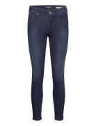 Luzien Trousers Skinny High Waist 99 Denim Bottoms Jeans Skinny Blue R...