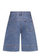 Nkfbella Hw Wide Dnm Shorts 4710-Zd F Bottoms Shorts Blue Name It
