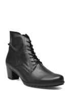 Laced Ankle Boot Shoes Boots Ankle Boots Ankle Boots With Heel Black G...
