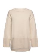 Pullover Long Sleeve Tops Knitwear Jumpers Cream Marc O'Polo