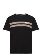 Balance T-Shirt Rn Tops T-shirts Short-sleeved Black BOSS