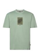 Tessin 88 Tops T-shirts Short-sleeved Green BOSS