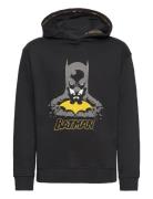 Batman Sweatshirt Tops Sweat-shirts & Hoodies Hoodies Black Mango