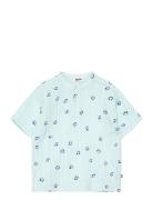 Ever Tops T-shirts Short-sleeved Blue Molo