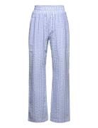 Tenna Striped Pant Bottoms Trousers Blue Grunt