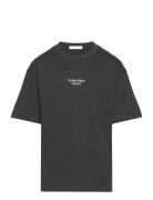 Serenity Back Print Rlxd T-Shirt Tops T-shirts Short-sleeved Black Cal...